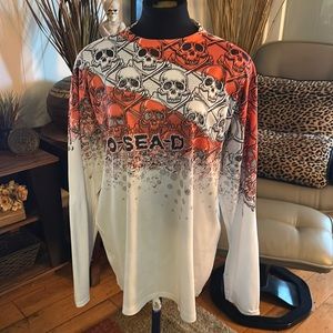 Men’s XDri Skull Quick Dry Long Sleeve Shirt